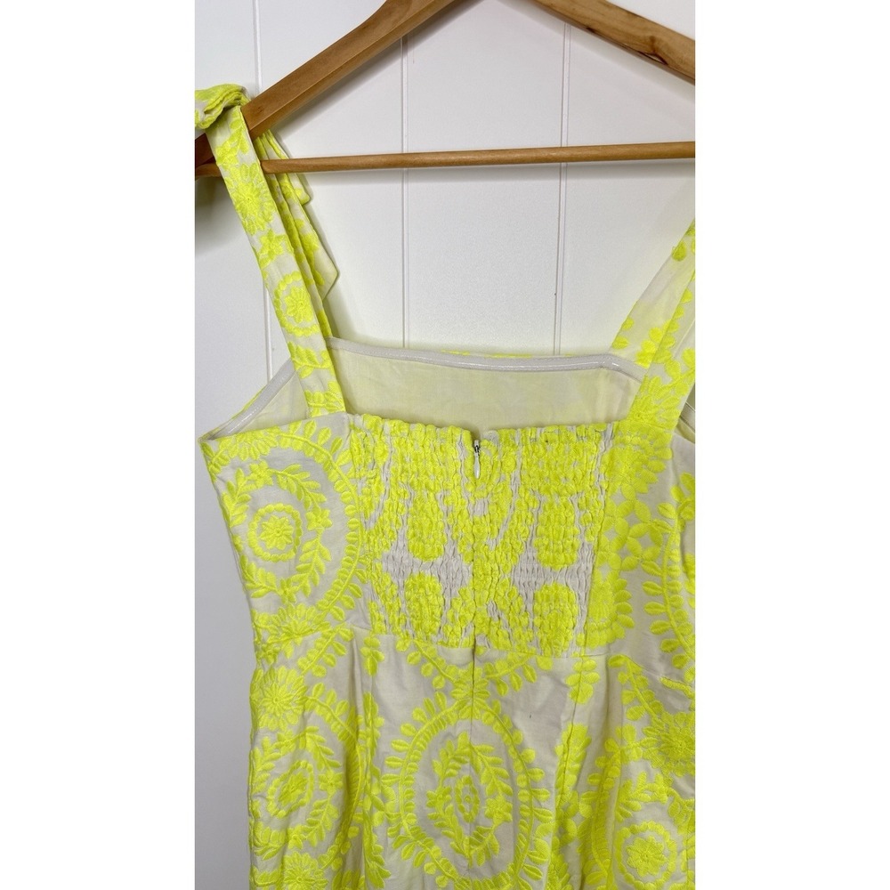 Adelyn Rae Embroidered Neon Maxi Dress Sleeveless Mermaid‎ Size S - Picture 10 of 13